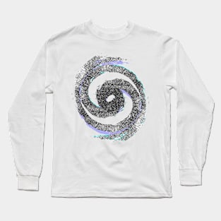 Yin Yang Japanese Symbol Graffiti Shirt Long Sleeve T-Shirt